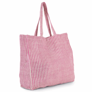 MAKI0236 - Shopper a righe in juco